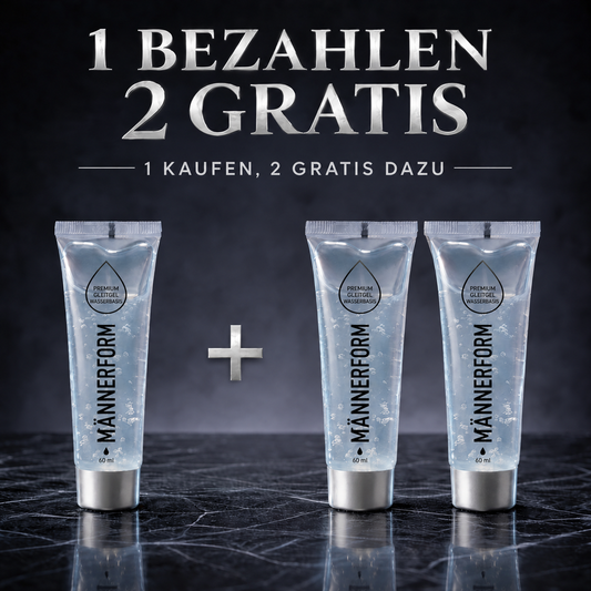 MännerForm Elite Glide (Set 1 + 2 gratis) NEU Produktbild - MännerForm
