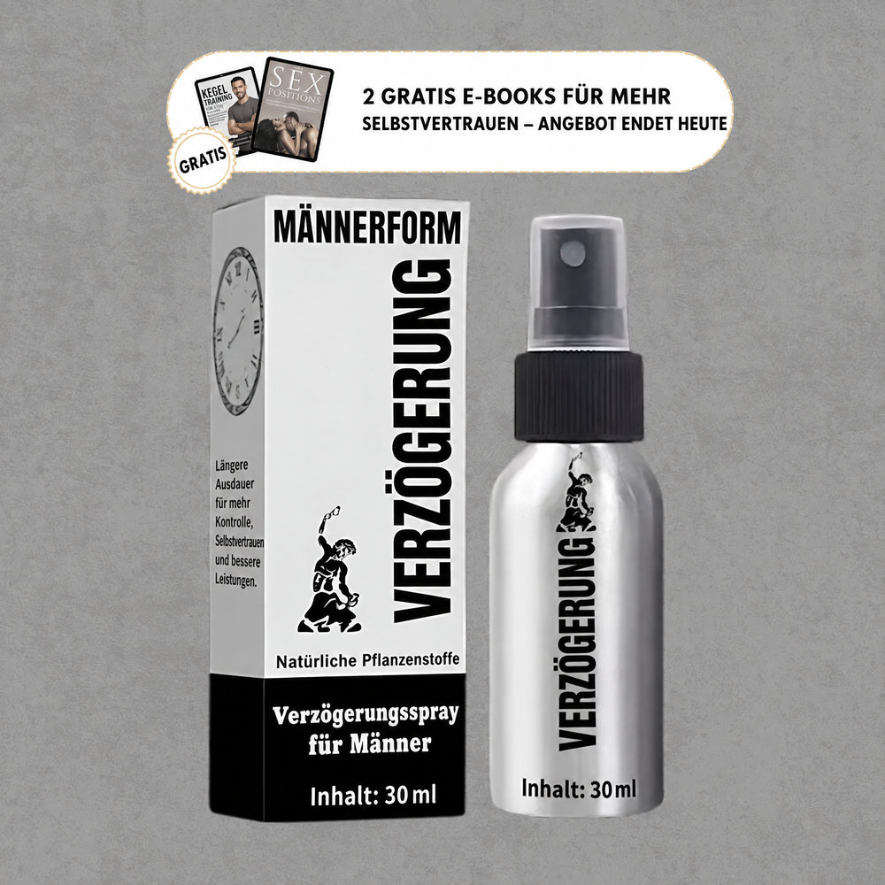 MÄNNERFORM™ VERZÖGERUNGSSPRAY Produktbild - MännerForm