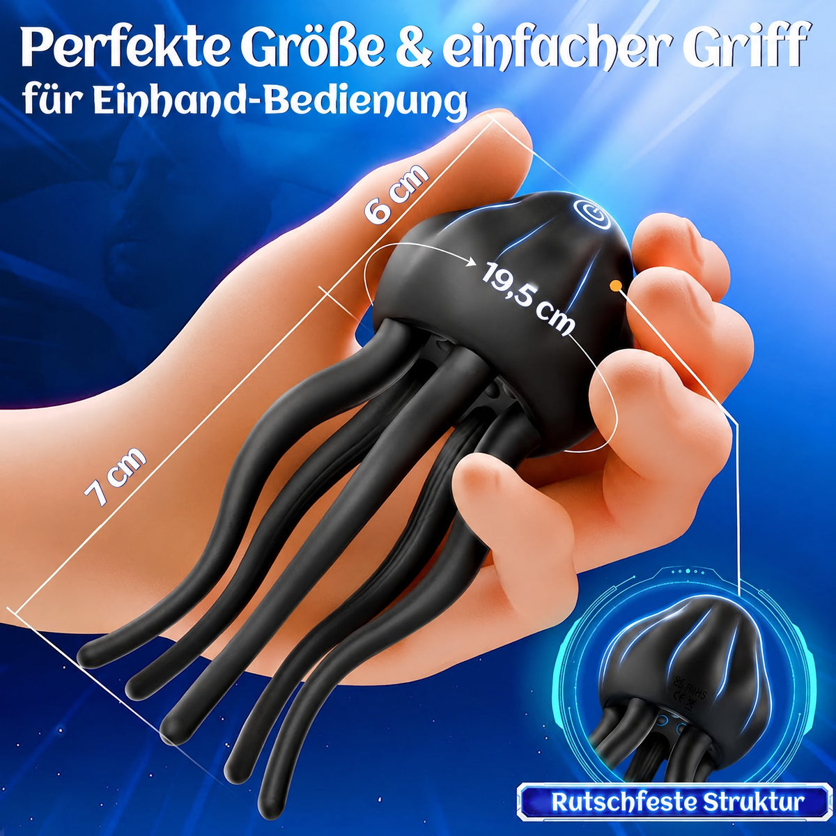 MÄNNERFORM Wellentherapie Octo Produktbild - MännerForm
