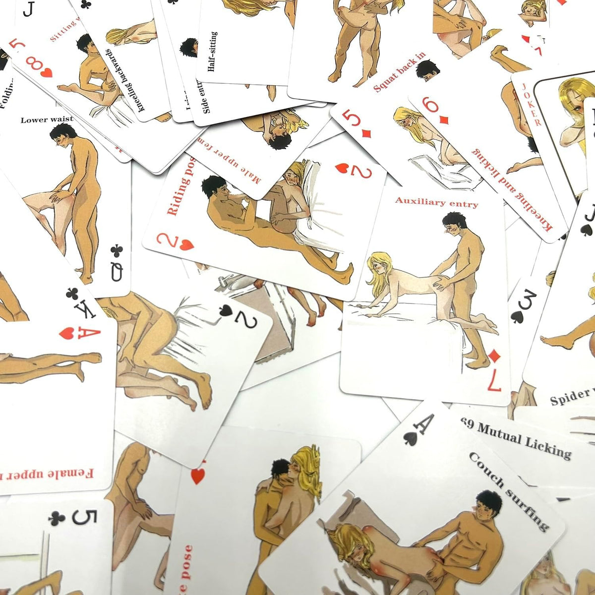 MÄNNERFORM Poker-Sexkarten Produktbild - MännerForm