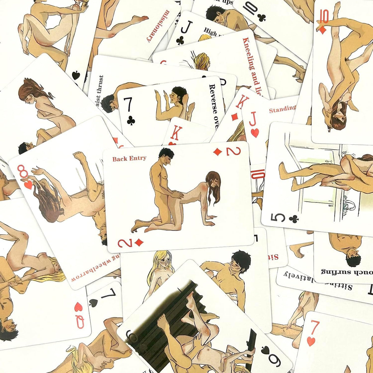 MÄNNERFORM Poker-Sexkarten Produktbild - MännerForm