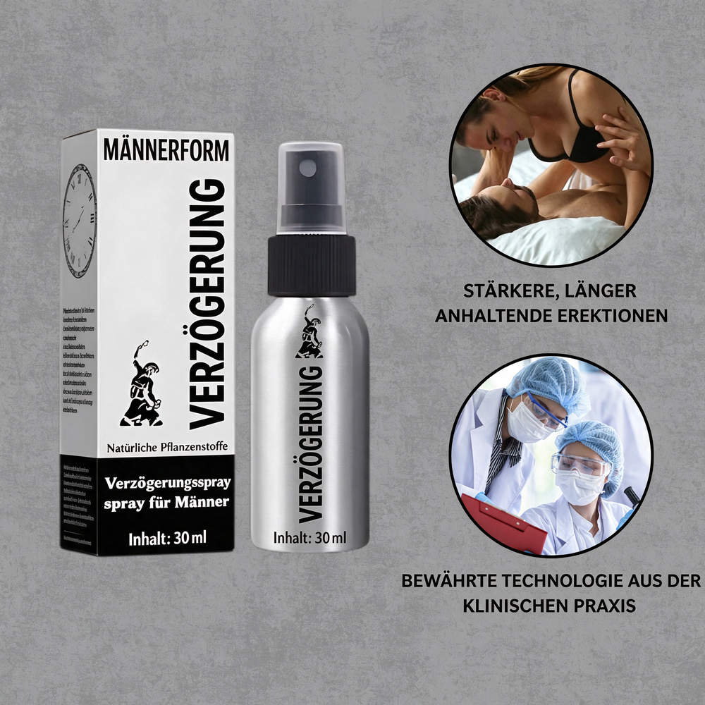 MÄNNERFORM™ VERZÖGERUNGSSPRAY Produktbild - MännerForm