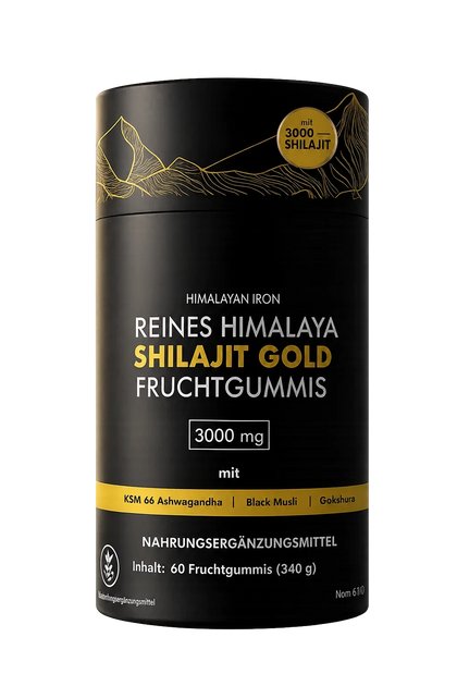 Himalaya-Shilajit-Gummies (60 Kapseln) Produktbild - MännerForm