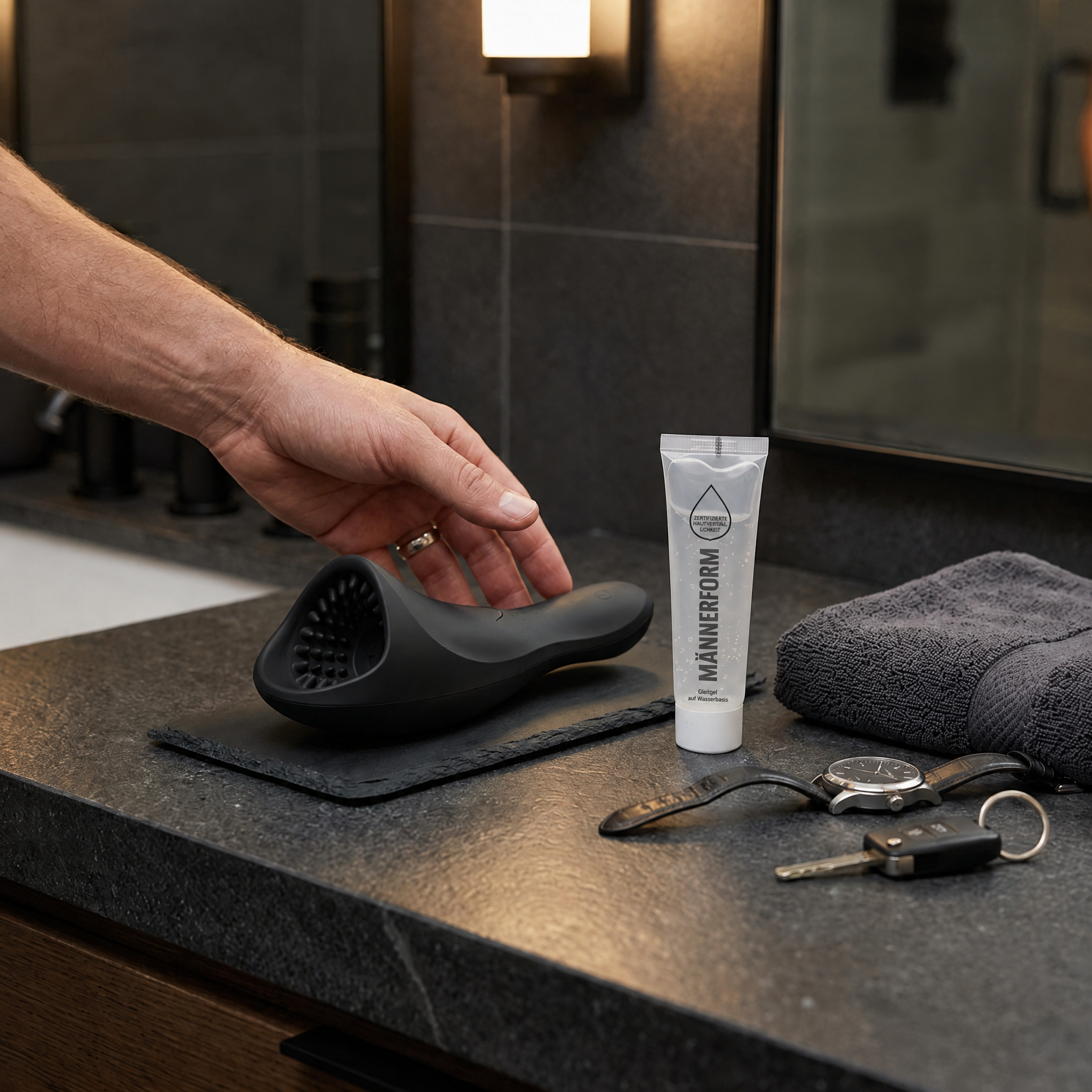 Wellentherapie Plus Routine-Vorbereitung